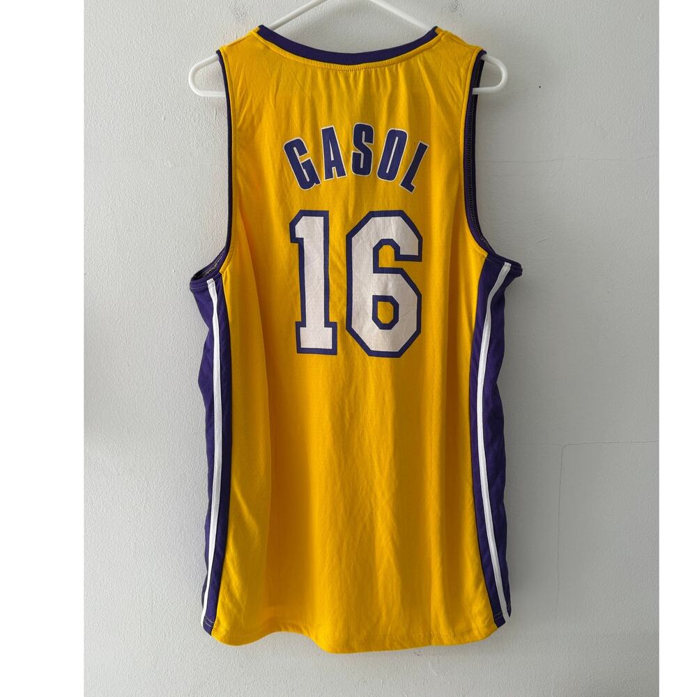Los Angeles Lakers Pau Gasol Links Marketing Group Jersey NBA Tank XL NWOT #16